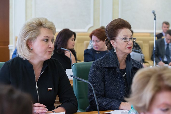 Заседание Оргкомитета Евразийского женского форума в Совете Федерации Гумерова