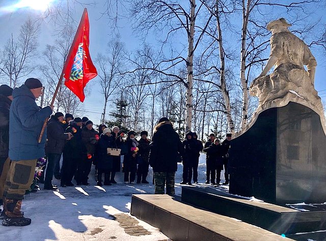 Сергей Безденежных принял участие в мероприятиях, посвящённых Дню памяти воинов — интернационалистов