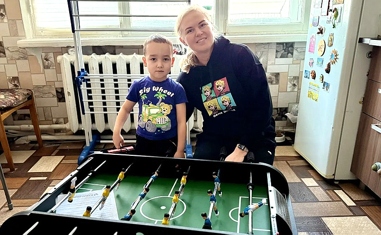 Екатерина Грибкова исполнила мечту 6-летнего Руслана из Сыктывкара