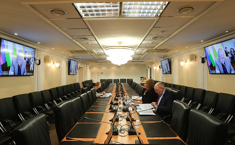 Сенаторы РФ приняли участие в заседании постоянной комиссии МПА СНГ по науке и образованию