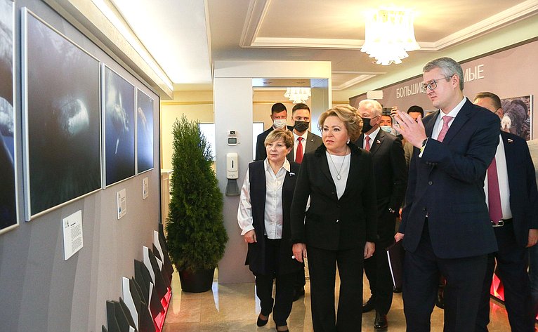 Открытие в Совете Федерации выставки, посвященной социально-экономическому развитию Камчатского края