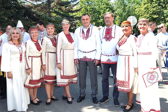 Константин Косачев принял участие в национальном празднике в Республике Марий Эл