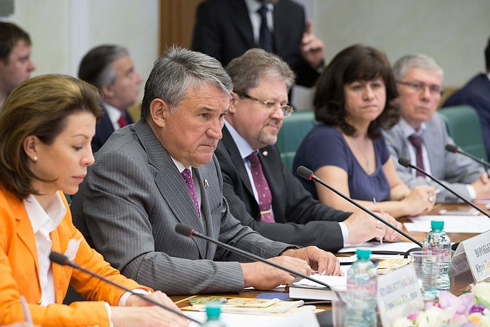 Заседание Комитета общественной поддержки жителей Юго-Востока Украины. Воробьев