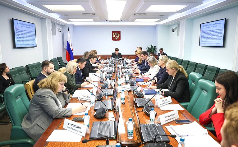 Заседание Комитета Совета Федерации по социальной политике