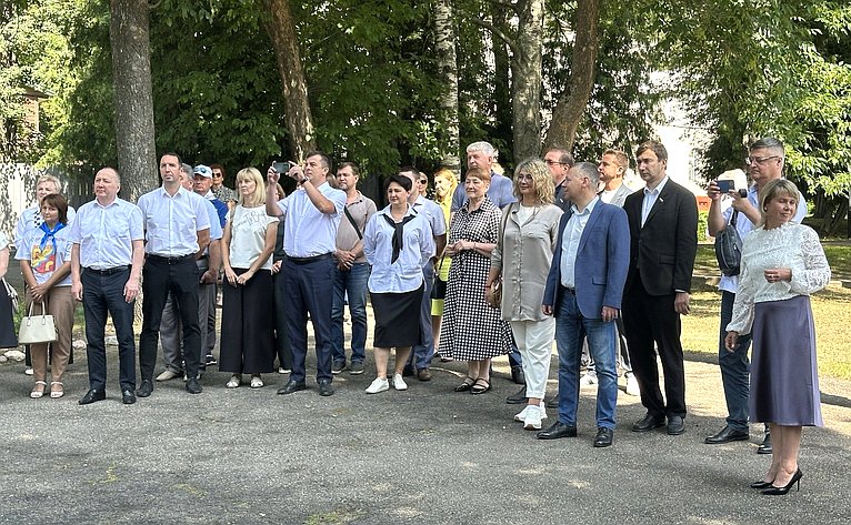 Сенаторы РФ приняли участие в открытии шахматного фестиваля в городе Данилове