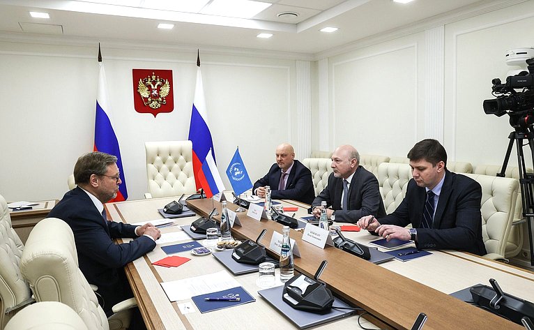 Встреча Константина Косачева со специальным представителем Генерального секретаря ООН по Центральной Азии, главой Регионального центра ООН по вопросам превентивной дипломатии в Центральной Азии
