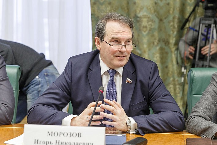 И. Морозов Заседание Комитета общественной поддержки жителей Юго-Востока Украины