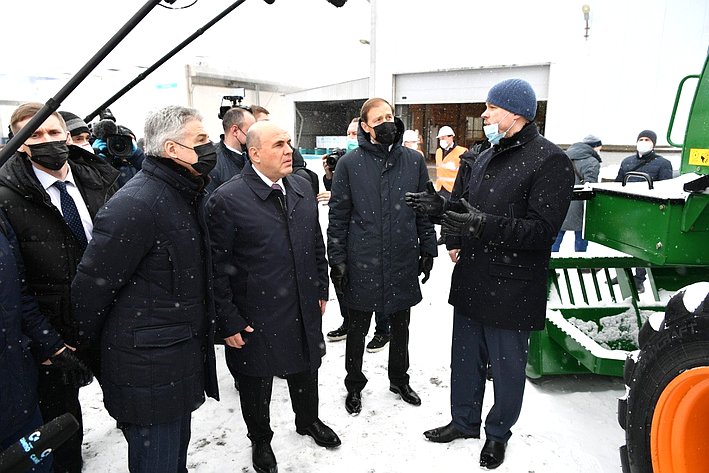 Председатель Правительства Российской Федерации Михаил Мишустин побывал на Соломенском лесозаводе