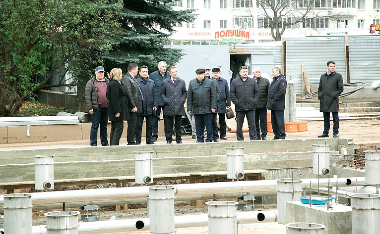 Ирек Ялалов в составе группы сенаторов и депутатов проинспектировал исполнение национальных проектов в Республике Башкортостан