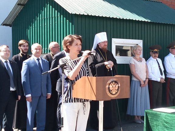 Маргарита Павлова приняла участие в торжественном мероприятии, посвященном Дню пограничных войск