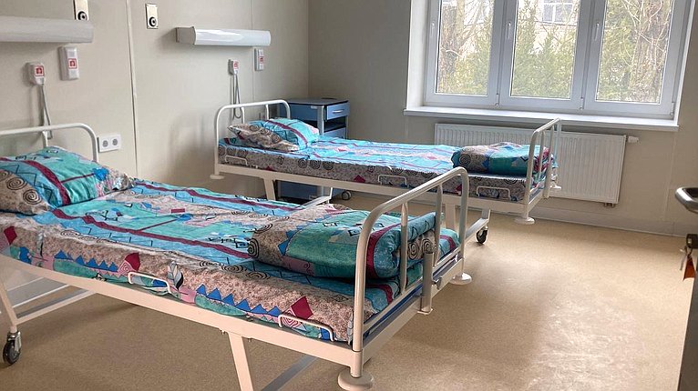 Игорь Кастюкевич посетил терапевтическое отделение в центральной городской больнице города Скадовска Херсонской области, которое запустили в эксплуатацию после капитального ремонта