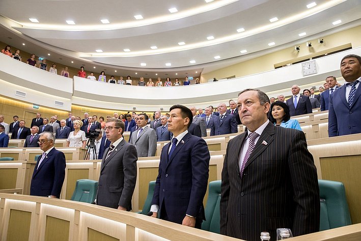 Открытие 358 заседания Совета Федерации