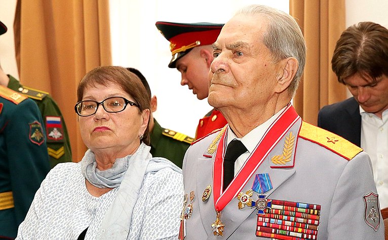 Торжественное мероприятие чествования 100-летнего юбилея ветерана Великой Отечественной войны В. Зибарева