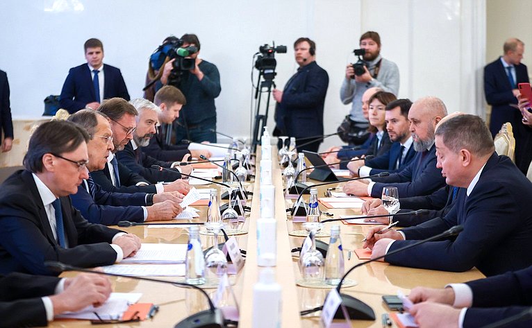 XXXIX заседание Совета глав субъектов РФ при МИД России