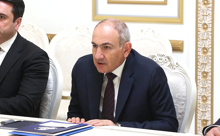 Премьер-министр Республики Армения Никол Пашинян