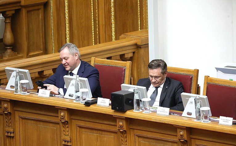 Пленарное заседание XI Невского международного экологического конгресса