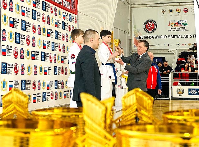 Сергей Рябухин принял участие в открытии Первенства и Чемпионата Приволжского федерального округа по киокусинкай