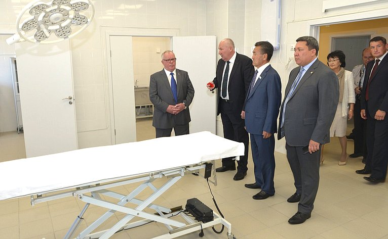 Владимир Полетаев принял участие в открытии республиканской детской больницы в Горно-Алтайске