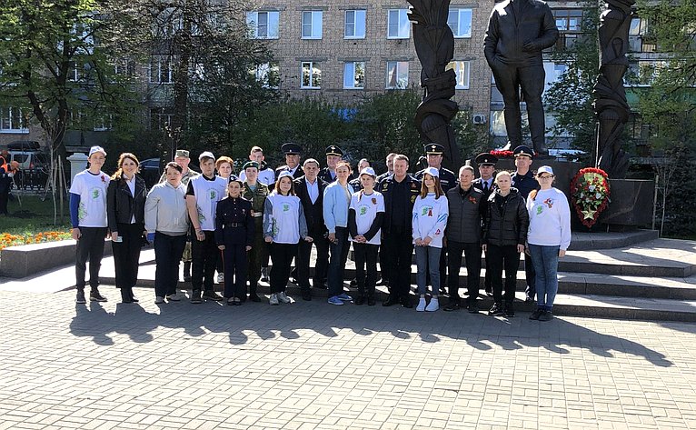 Ирина Петина приняла участие в мероприятиях, посвященных празднованию 76-ю годовщины Победы в Великой Отечественной войне