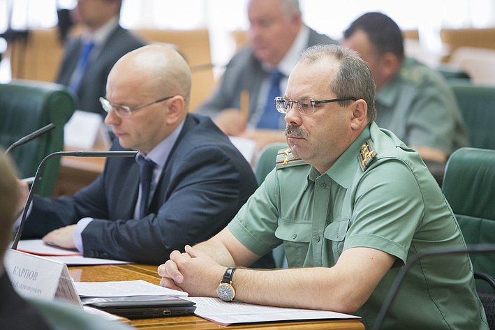 Заседание Координационного Совета при Совете Федерации по социальной защите военнослужащих и сотрудников правоохранительных органов