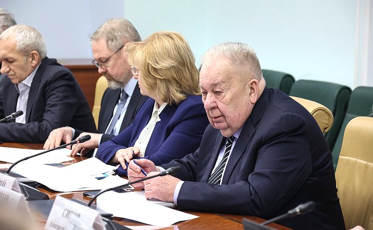 Заседание научно-экспертного Совета при Комитета Совета Федерации по экономической политике по вопросам поддержки развития аэрокосмической энергетики в РФ