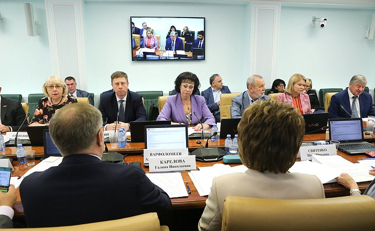 Расширенное заседание Комитета СФ по социальной политике в рамках Дней Республики Адыгея в Совете Федерации