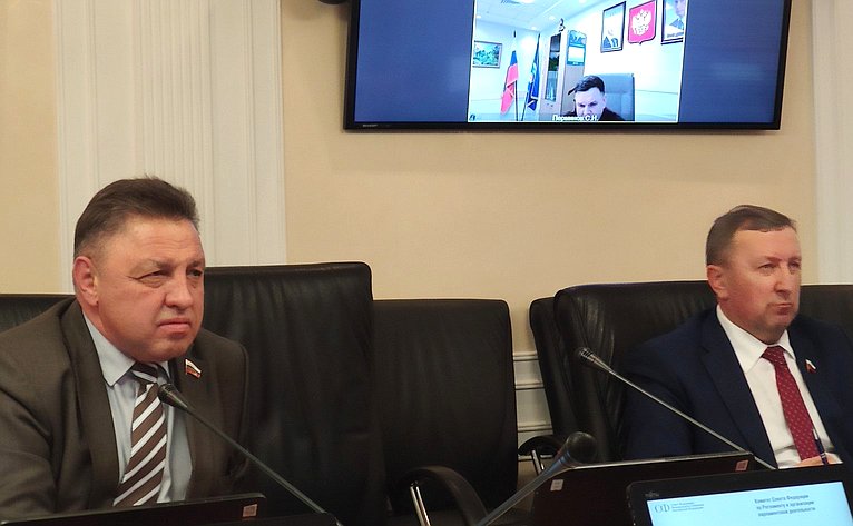 Сергей Перминов принял сегодня участие в совещании по теме «Совершенствование взаимодействия Совета Федерации с Центральной избирательной комиссией Российской Федерации»