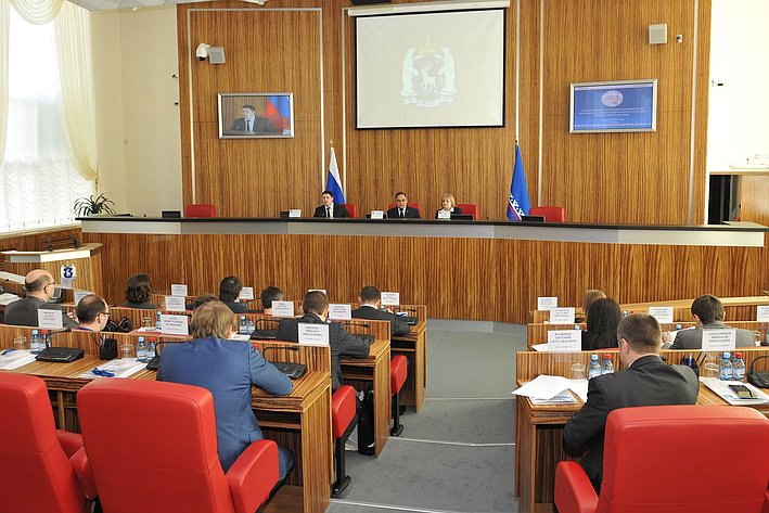 В Салехарде состоялось выездное заседание Палаты молодых законодателей при Совете Федерации