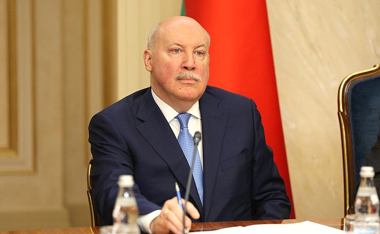 Генеральный секретарь Союзного государства России и Беларуси Дмитрий Мезенцев