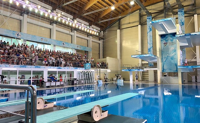 Открытие Чемпионата России по прыжкам в воду
