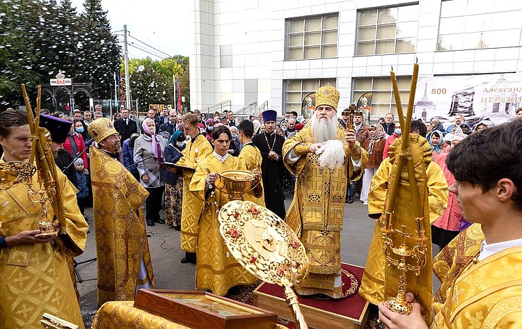 Сергей Рябухин принял участие в мероприятиях, приуроченных памяти святого благоверного князя Александра Невского