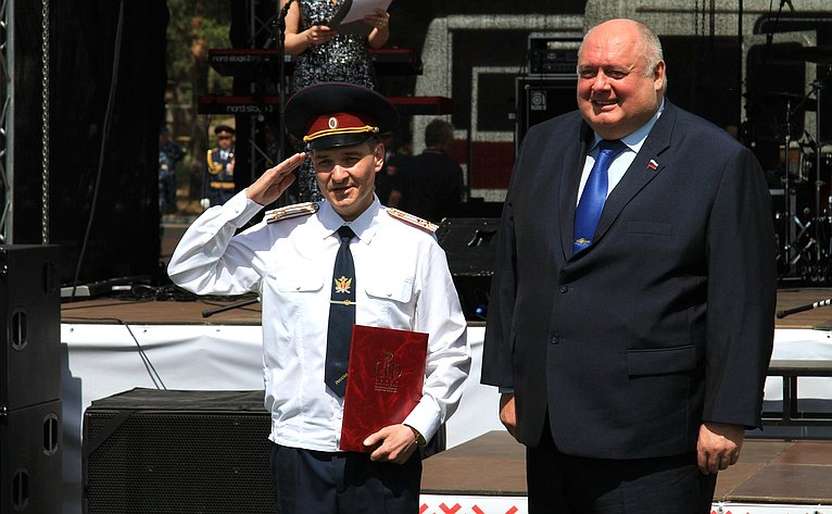 Сергей Аренин принял участие в торжественном мероприятии, посвящённом 90-летию УФСИН Республики Мордовия