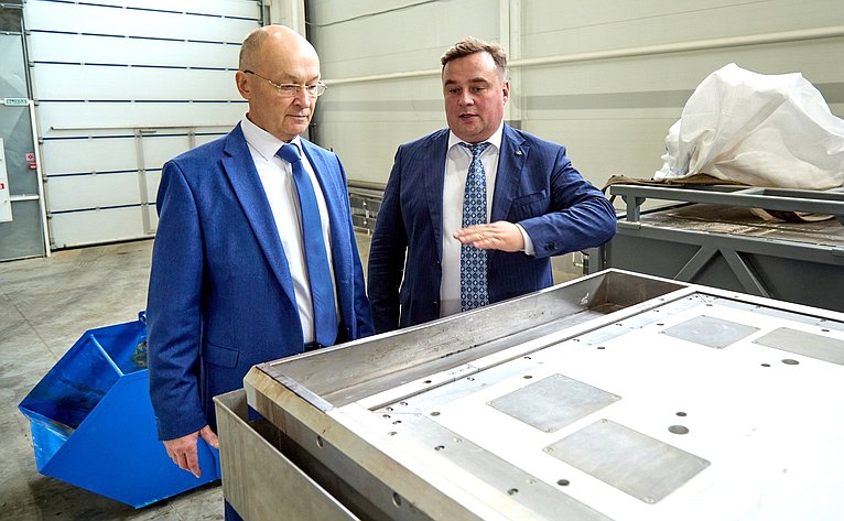 Владимир Киселев в ходе работы в регионе посетил предприятия оборонной промышленности в г. Коврове