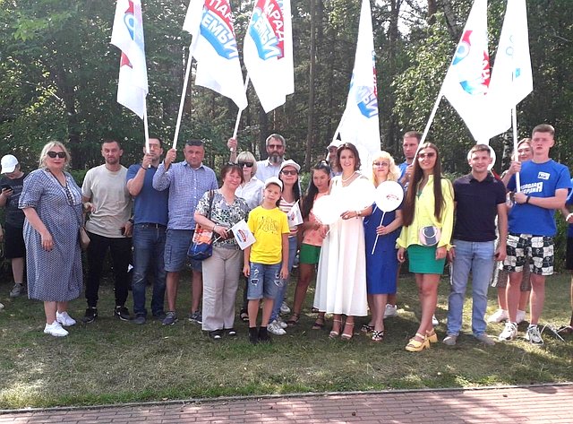 Маргарита Павлова приняла участие во Всероссийском мероприятии — Параде семей