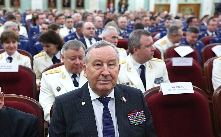 Торжественное заседание, посвященное 301-й годовщине со дня образования органов прокуратуры РФ