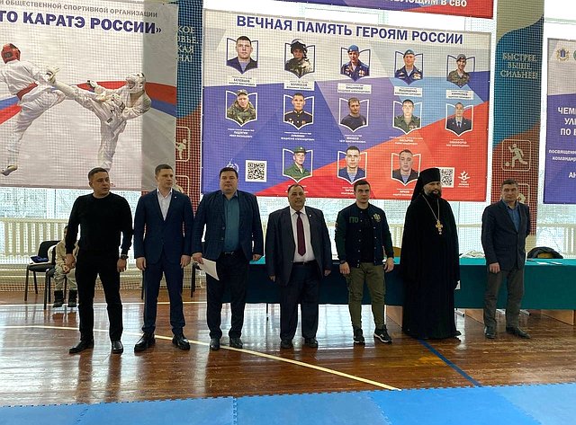 Айрат Гибатдинов принял участие в торжественном открытии межрегионального турнира, чемпионата и первенство Ульяновской области по всестилевому каратэ