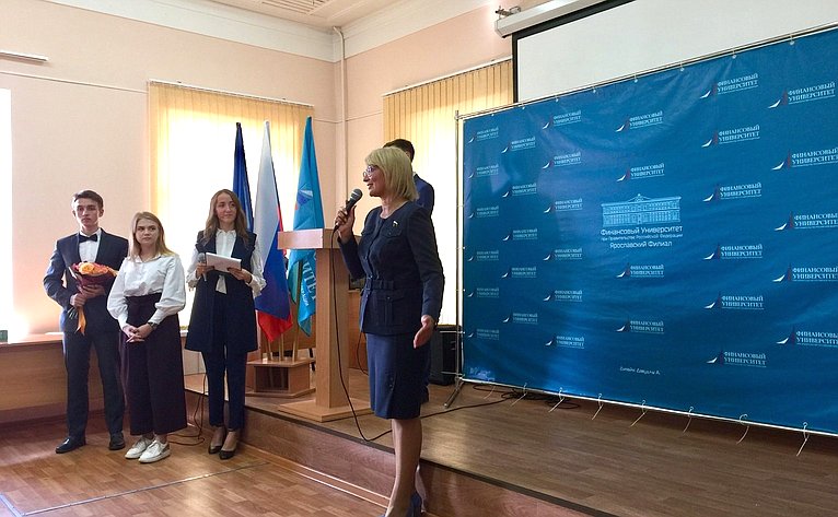 Наталия Косихина посетила Финансовый университет при Правительстве РФ