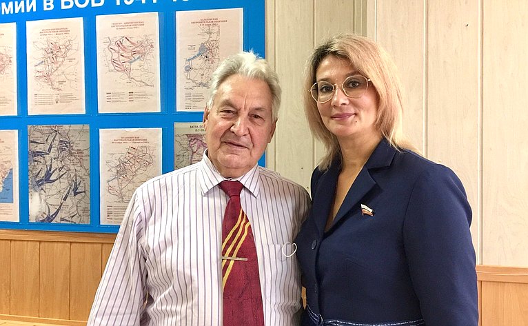 Наталия Косихина в ходе поездки в регион провела прием граждан, встретилась с ветеранскими организациями и молодежным активом