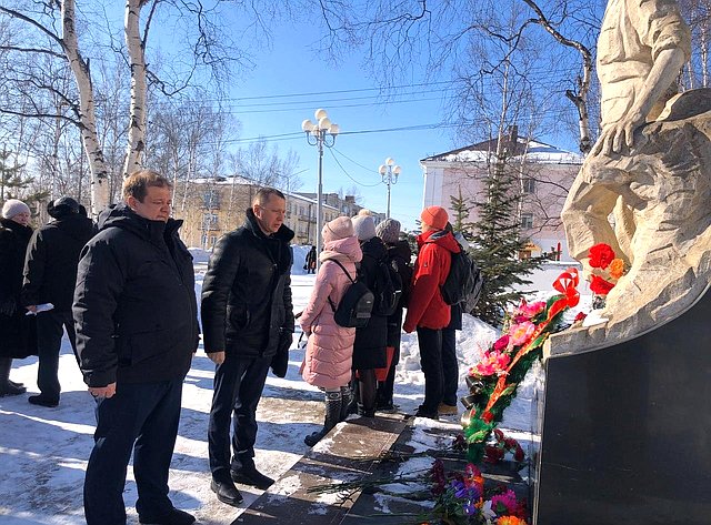 Сергей Безденежных принял участие в мероприятиях, посвящённых Дню памяти воинов — интернационалистов