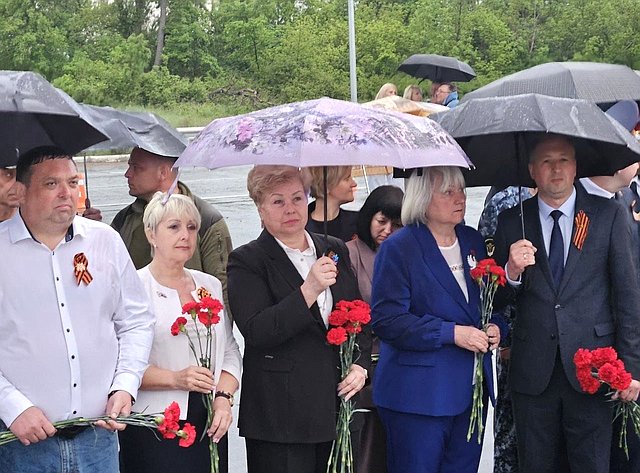 Ольга Бас посетила Славяносербский муниципальный округ