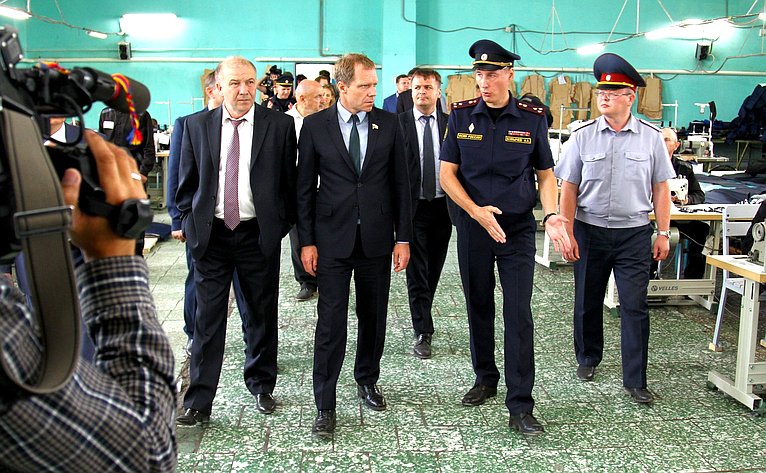 Группа сенаторов посетила УФСИН России по Республике Мордовия