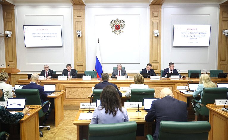 Заседание Комитета Совета Федерации по бюджету и финансовым рынкам