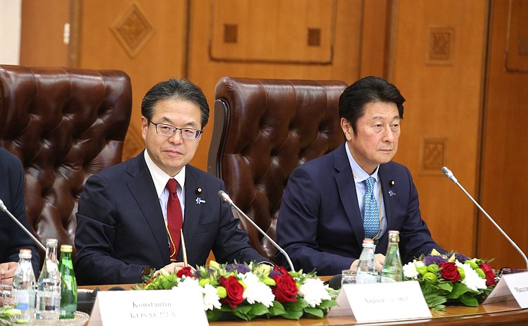Совместное заседание Консультативного совета по содействию российско-японскому межпарламентскому и межрегиональному сотрудничеству