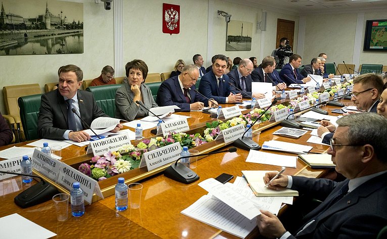 Совещание Комитета СФ по экономической политике на тему «О перспективах развития российского судостроения»