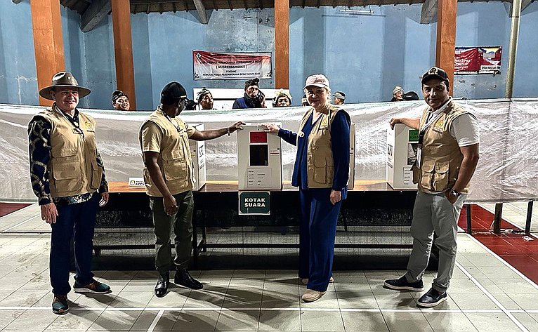 Лилия Гумерова приняла участие в мониторинговой миссии по наблюдению за всеобщими выборами в Республике Индонезии