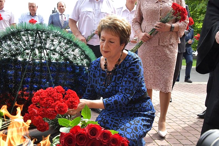 Екатерина Алтабаева приняла участие в торжествах, приуроченных ко Дню России