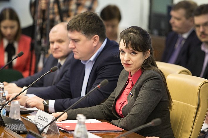 Ю. Вепринцева Расширенное заседание Комитета Совета Федерации по социальной политике