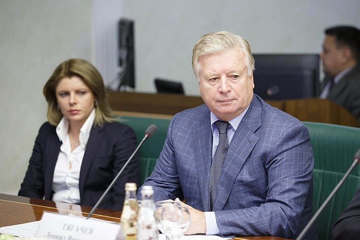 Л. Тягачев Очередное заседание Комитета общественной поддержки жителей Юго-Востока Украины