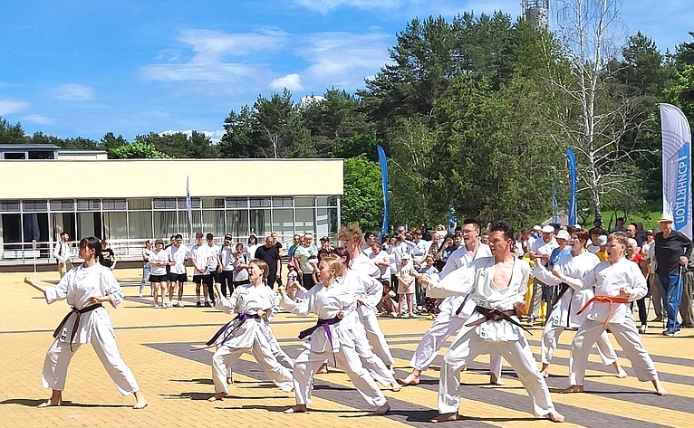 Игорь Мурог принял участие в спортивно-патриотической акции «Спорт для СВОих»