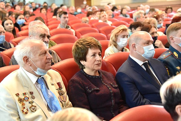 Екатерина Алтабаева приняла участие в торжественном собрании, приуроченном к 35-летию Чернобыльской катастрофы